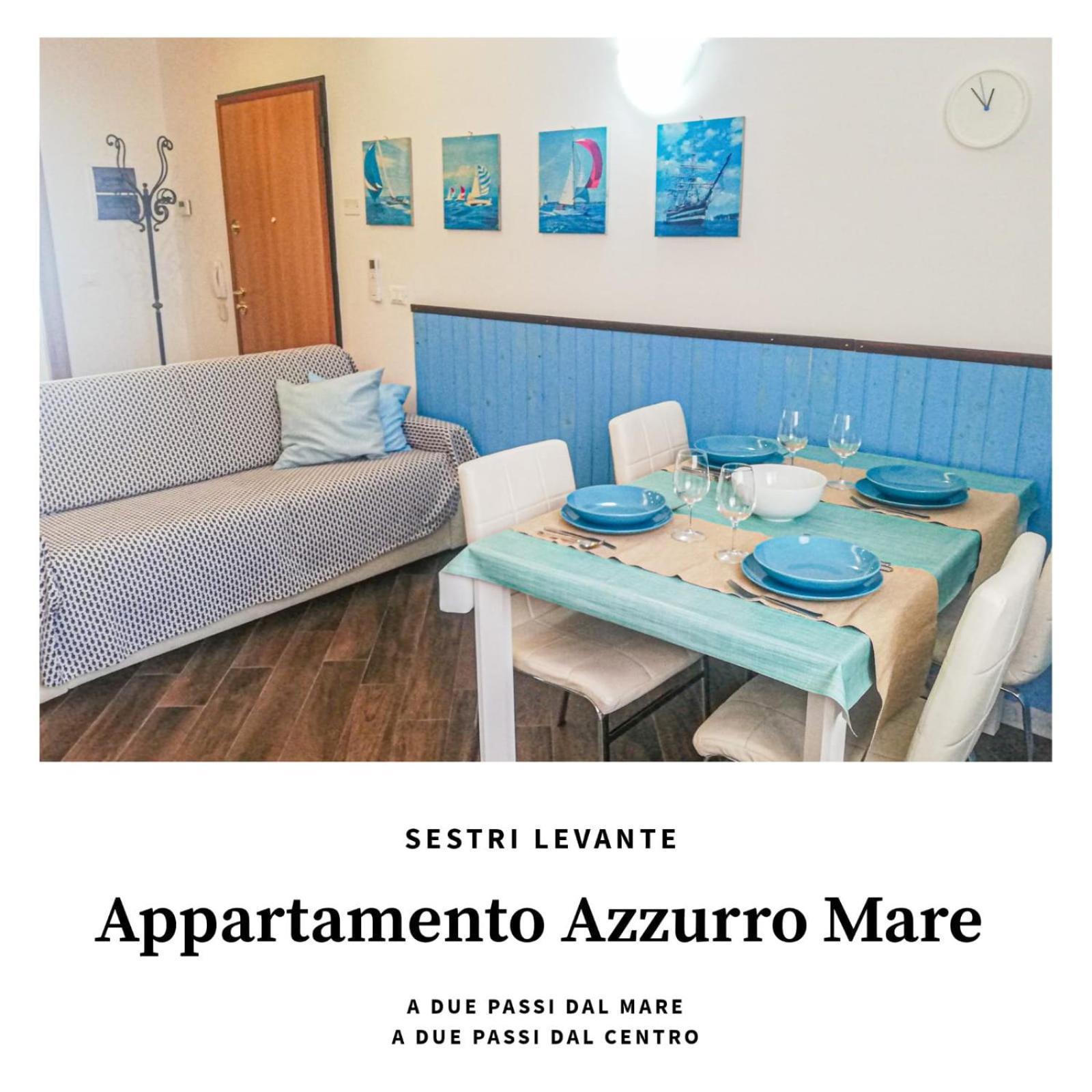 Appartamento Azzurro Mare Sestri Levante Ngoại thất bức ảnh